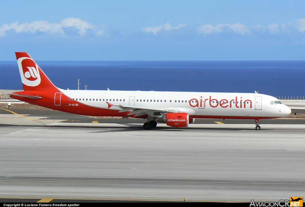 D-ALSD - Airbus A321-211 - Air Berlin