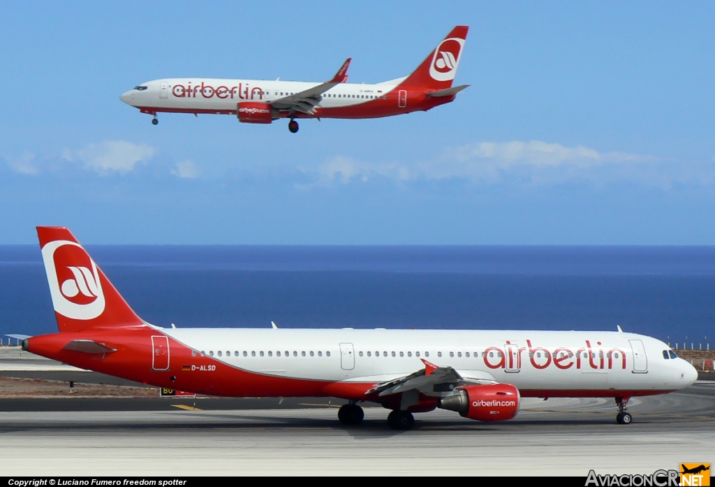 D-ALSD - Airbus A321-211 - Air Berlin