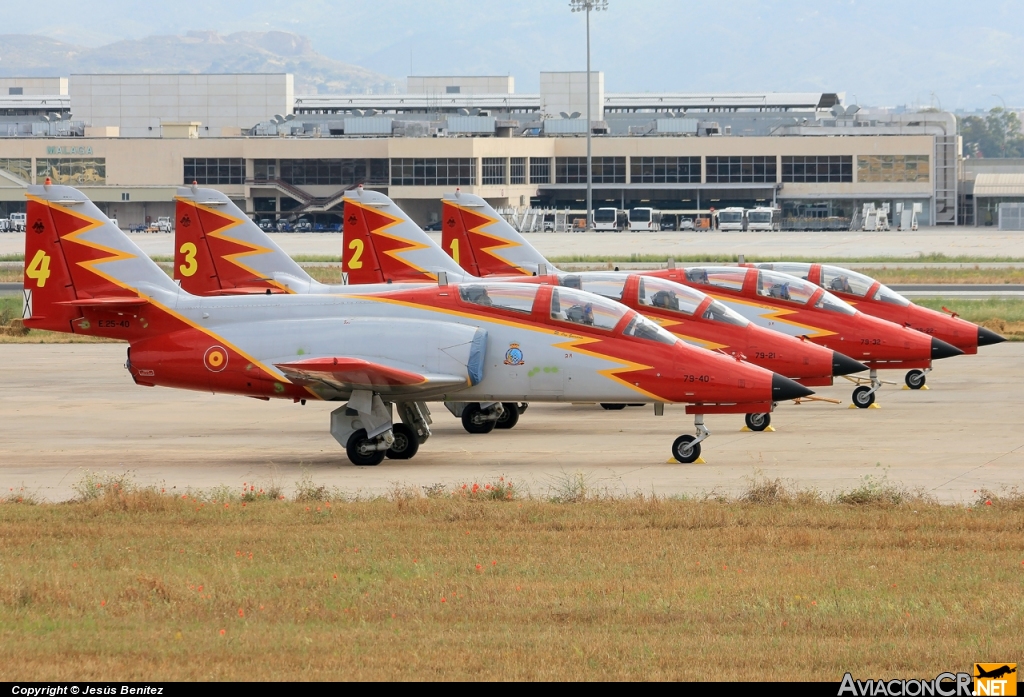 E.25-40 - CASA C-101 Aviojet (E-25) - Ejército del Aire Español