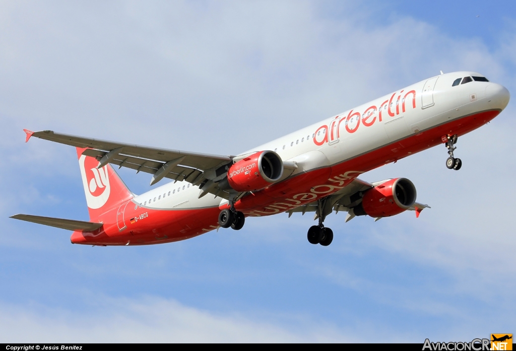 D-ABCG - Airbus A321-211 - Air Berlin