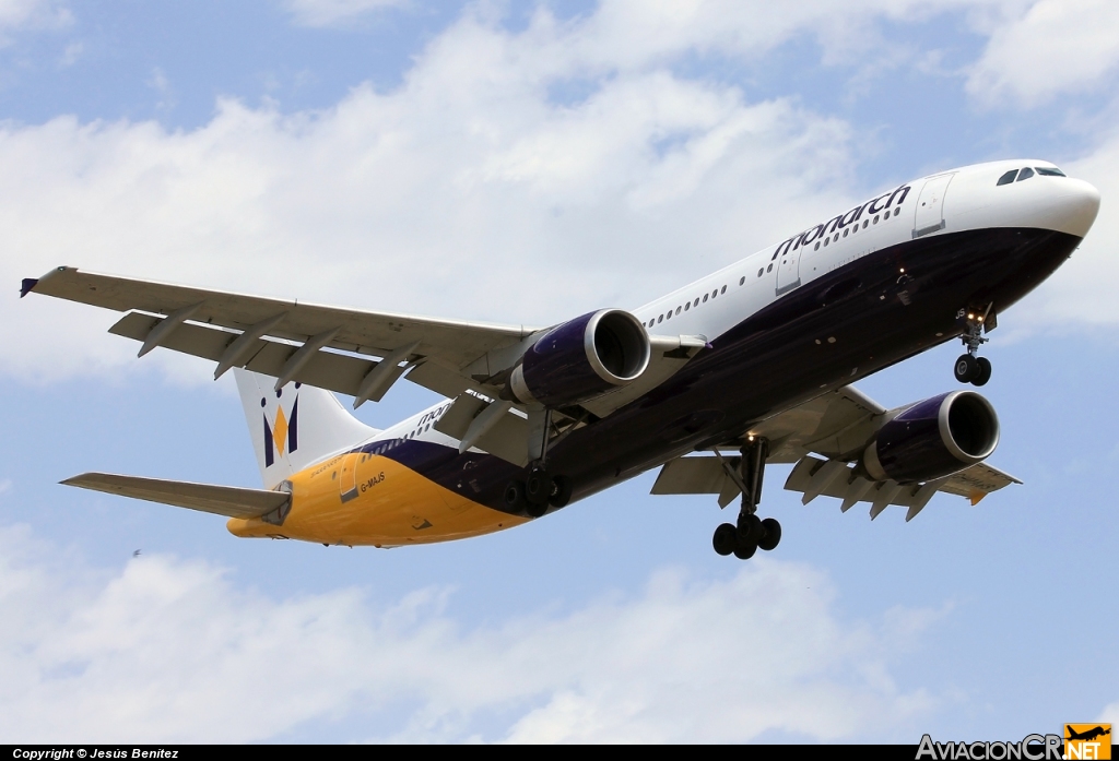 G-MAJS - Airbus A300B4-605R - Monarch Airlines