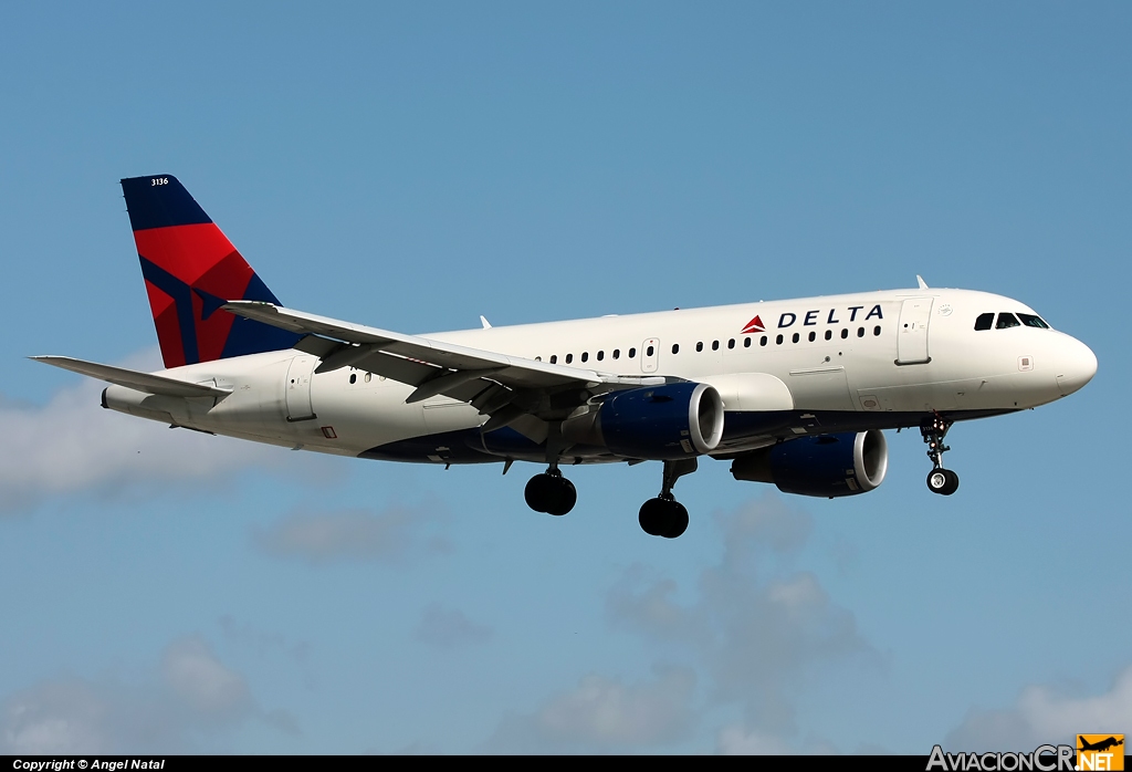 N336NB - Airbus A319-114 - Delta Air Lines