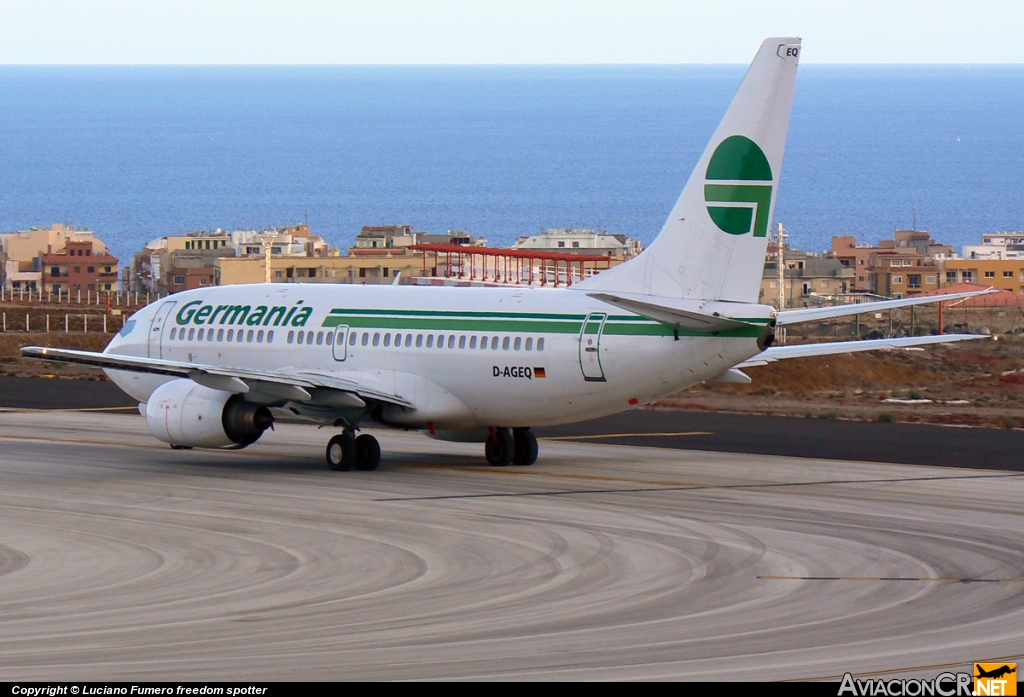 D-AGEQ - Boeing 737-75B - Germania