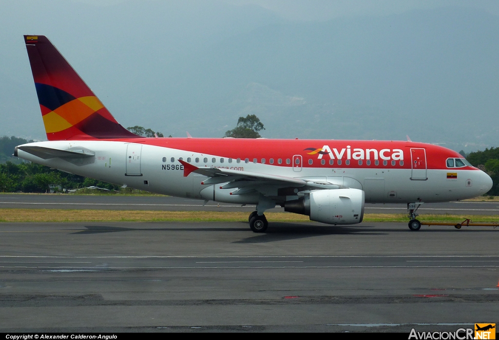 N596EL - Airbus A318-111 - Avianca