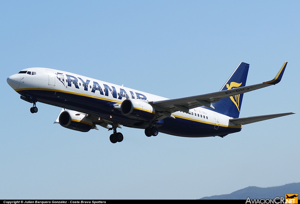 EI-DHJ - Boeing 737-8AS - Ryanair