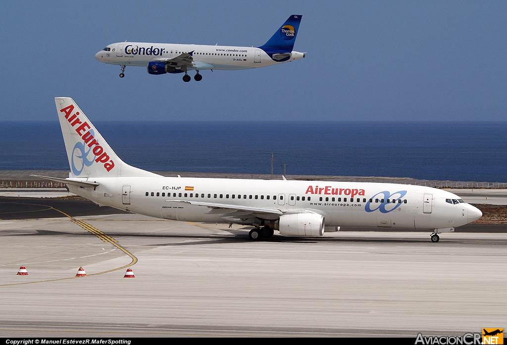 EC-HJP - Boeing 737-85P - Air Europa