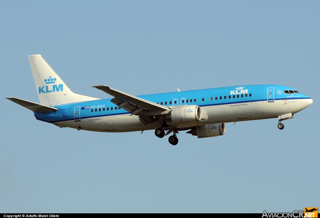 PH-BDZ - Boeing 737-406 - KLM - Royal Dutch Airlines