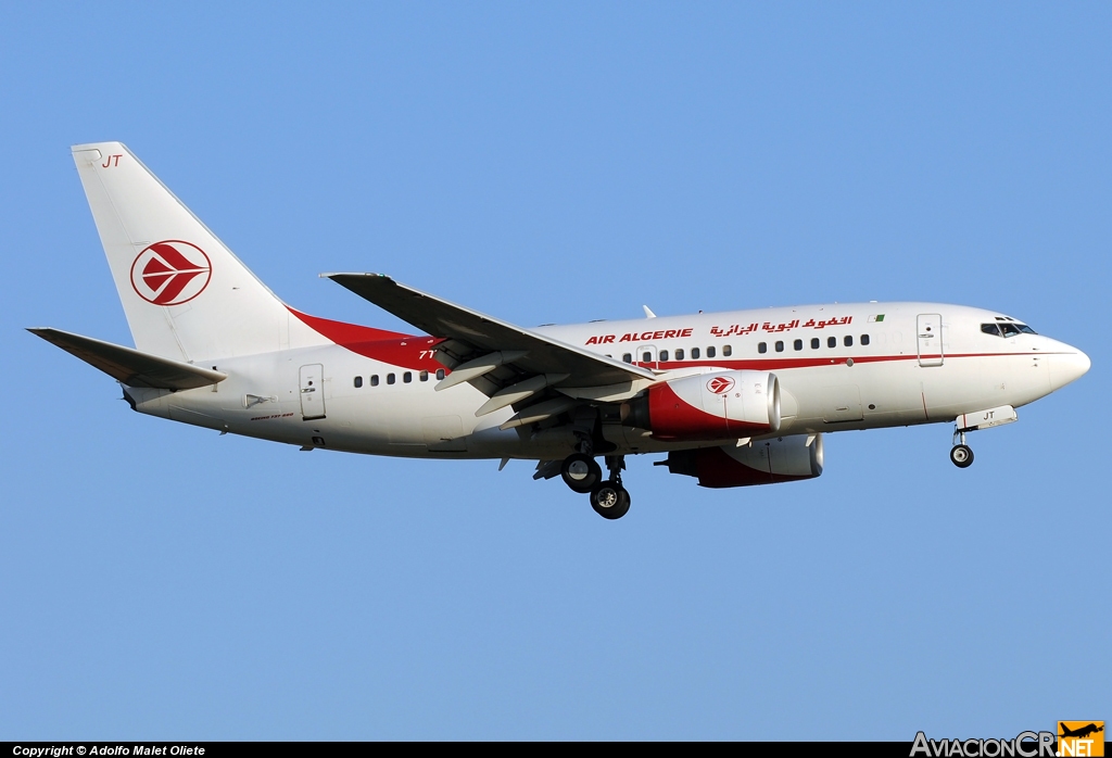 7T-VJT - Boeing 737-6D6 - Air Algérie