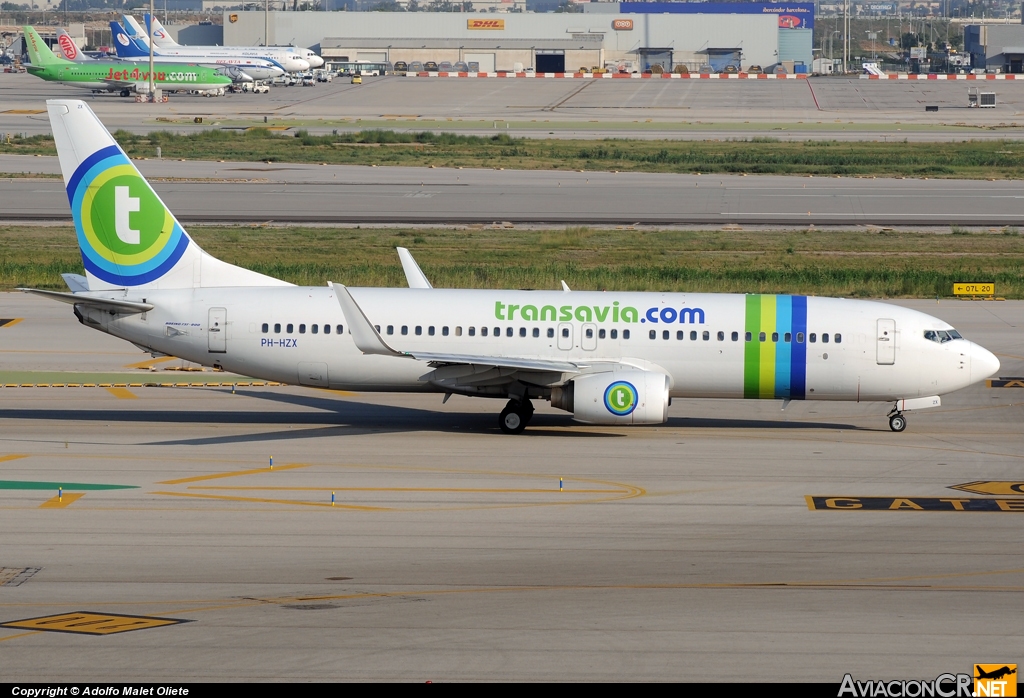 PH-HZK - Boeing 737-8K2 - Transavia Airlines