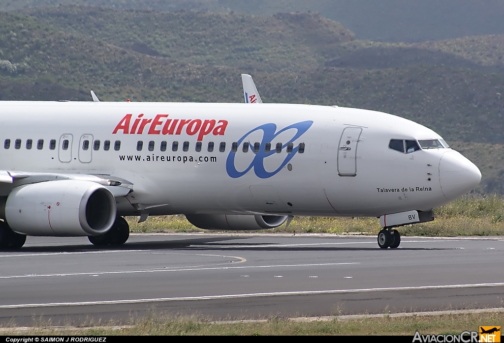 EC-KBV - Boeing 737-85P - Air Europa