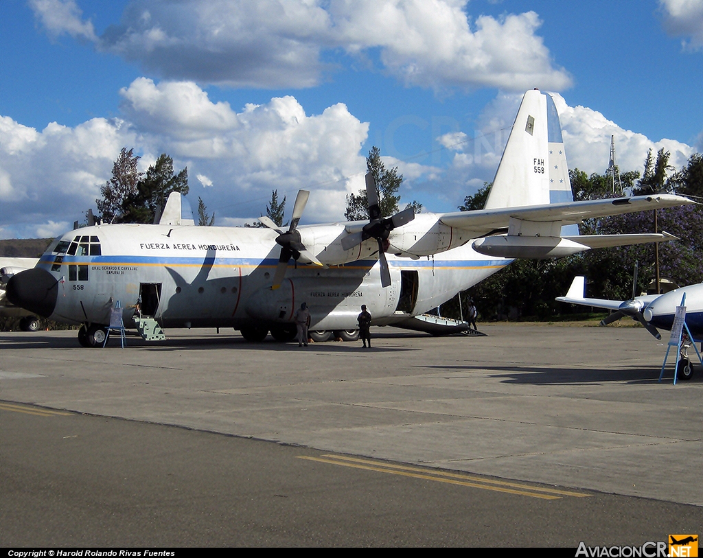 FAH558 - Lockheed C-130A Hercules (L-182) - Fuerza Aerea Hondureña