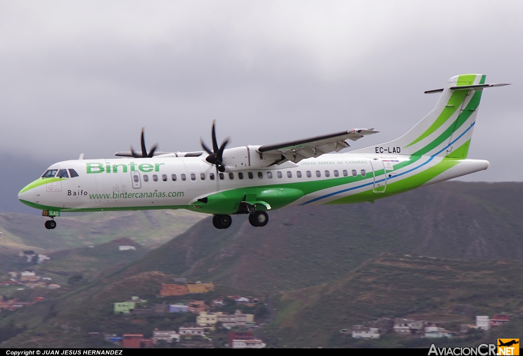 EC-LAD - ATR 72-212A - Binter Canarias