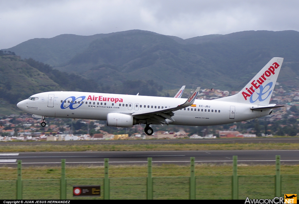 EC-JBJ - Boeing 737-85P - Air Europa