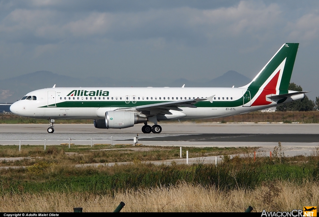 EI-DTL - Airbus A320-211 - Alitalia