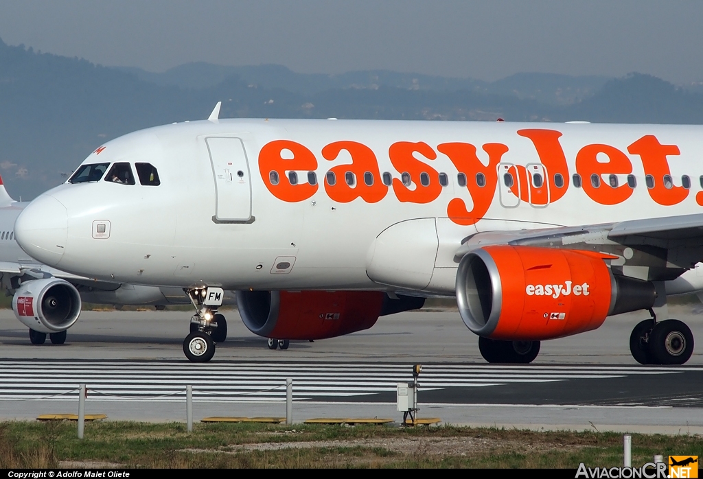 G-EZFM - Airbus A319-111 - EasyJet Airline