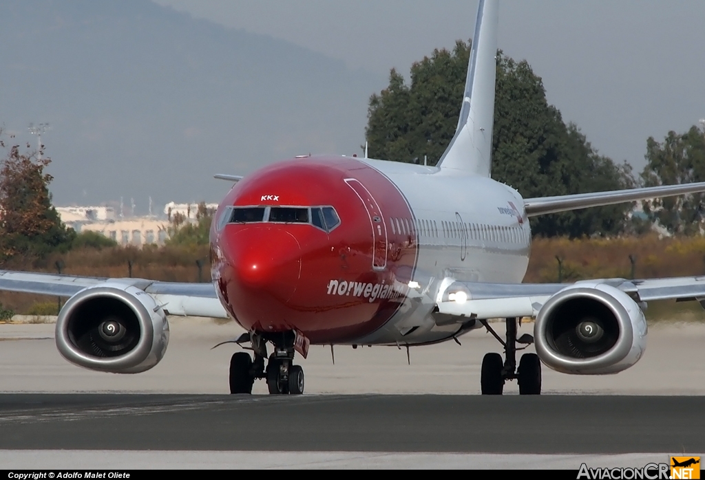 LN-KKX - Boeing 737-33S - Norwegian Air Shuttle