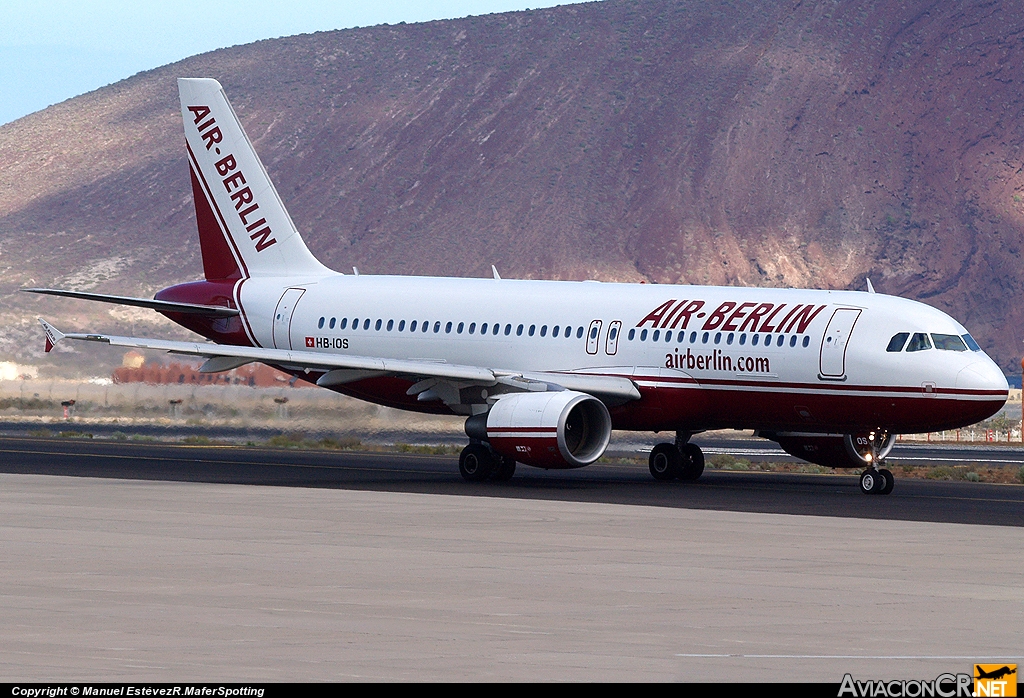 HB-IOS - Airbus A320-214 - Air Berlin