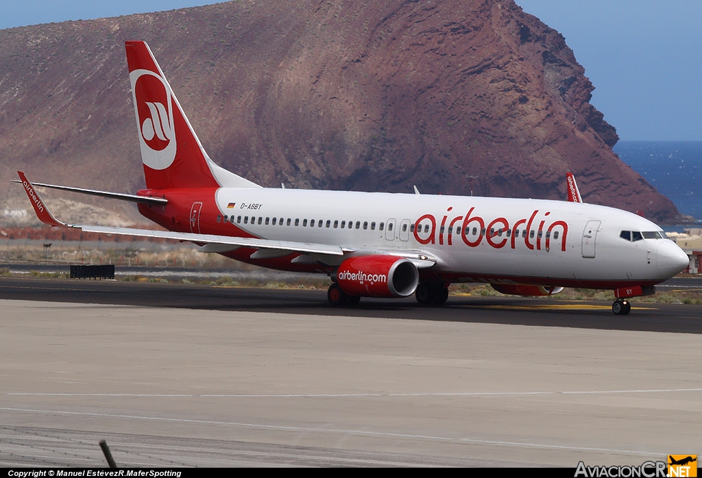 D-ABBY - Boeing 737-86J - Air Berlin