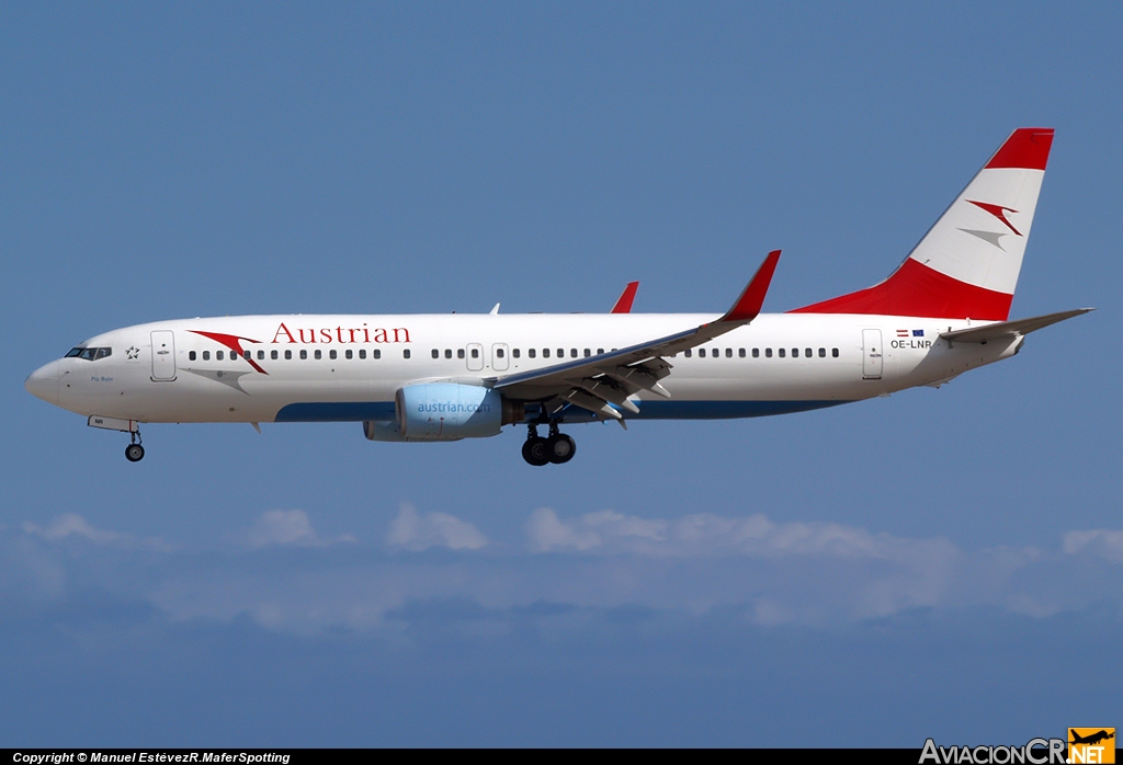 OE-LNR - Boeing 737-8Z9 - Lauda air