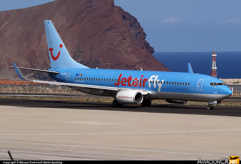 OO-JAF - Boeing 737-8K5 - Jetair Fly