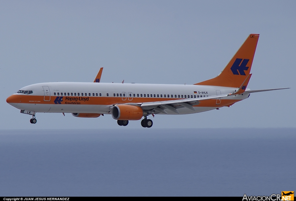 D-AHLK - Boeing 737-8K5 - Hapag-Lloyd