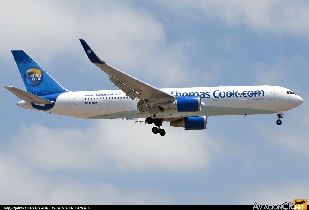 G-TCCA - Boeing 767-31K/ER - Thomas Cook Airlines