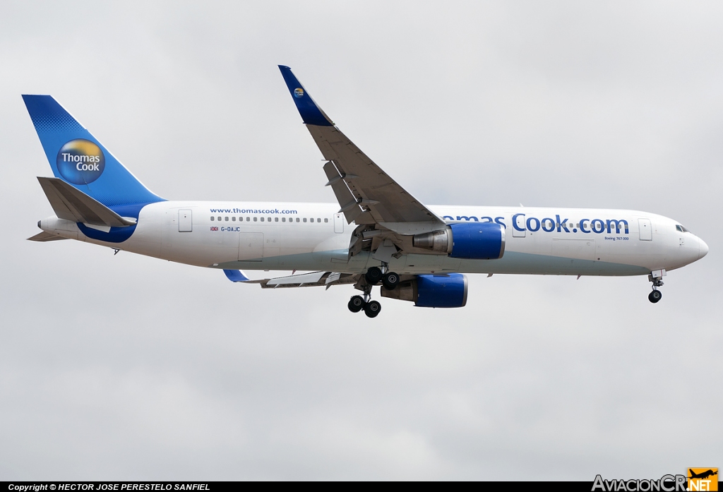 G-DAJC - Boeing 767-31K/ER - Thomas Cook Airlines