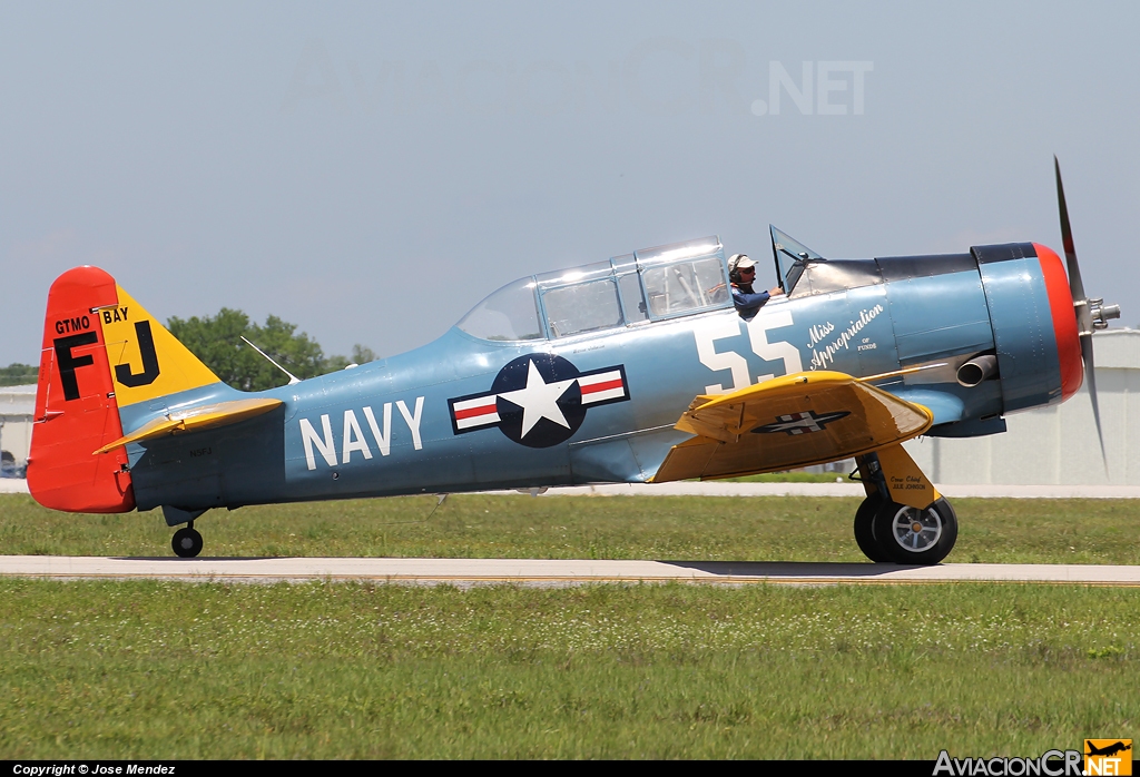 N5FJ - North American SNJ-5 Texan - Privado