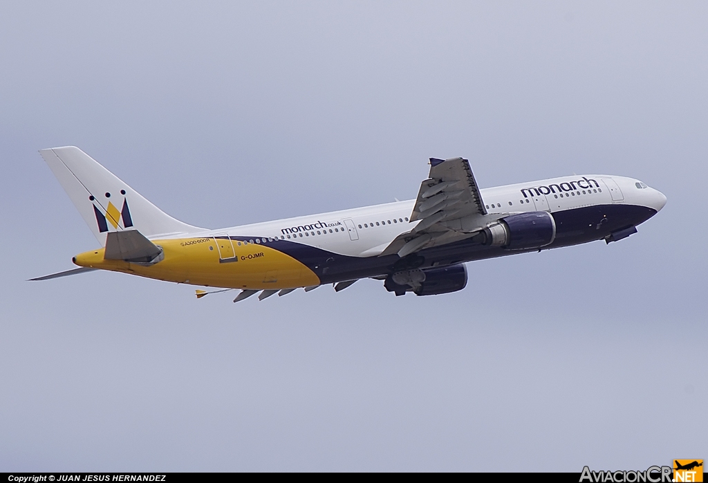 G-OJMR - Airbus A300B4-605R - Monarch Airlines