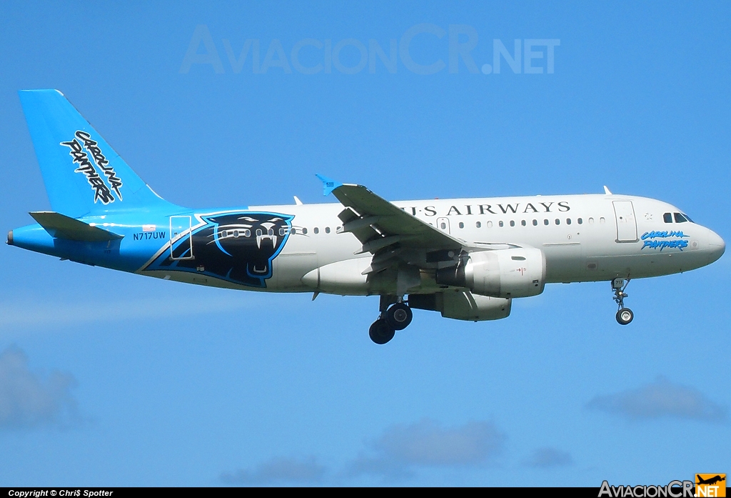 N717UW - Airbus A319-112 - US Airways