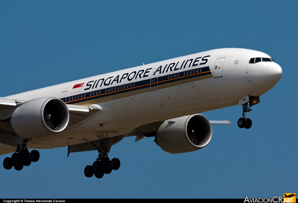 9V-SWL - Boeing 777-312/ER - Singapore Airlines