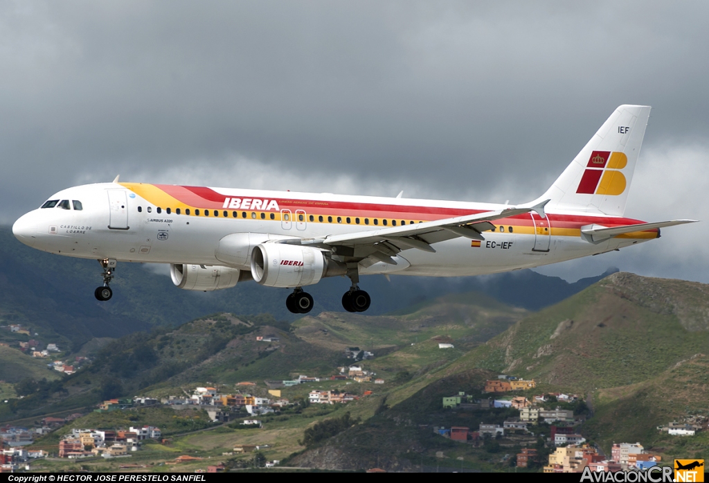 EC-IEF - Airbus A320-214 - Iberia