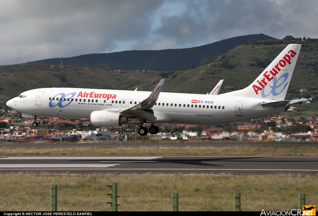 EC-KCG - Boeing 737-85P - Air Europa