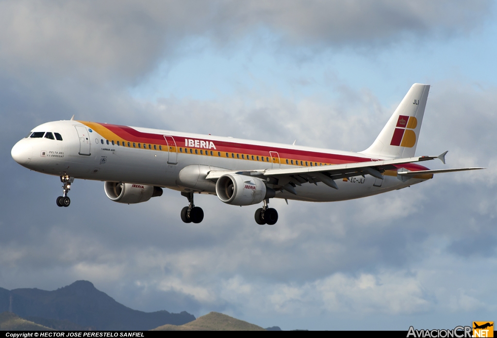 EC-JLI - Airbus A321-211 - Iberia