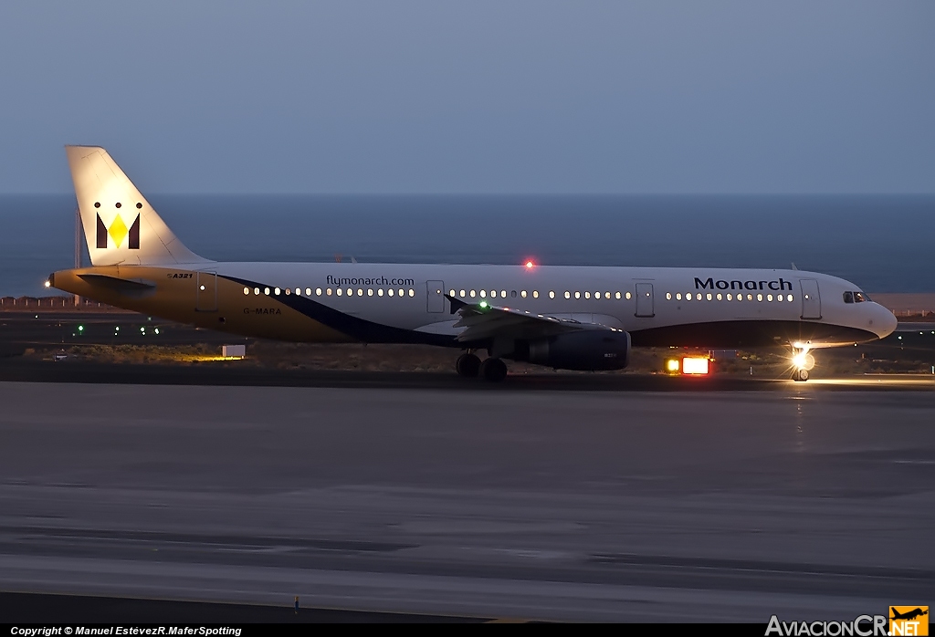 G-MARA - Airbus A321-231 - Monarch Airlines