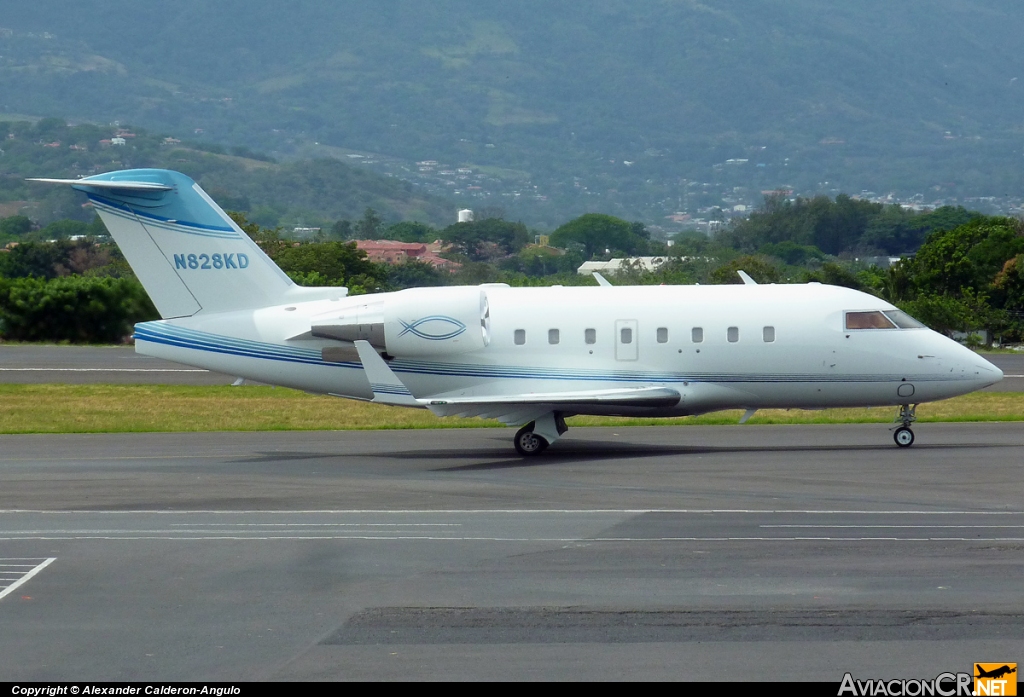 N828KD - Bombardier Challenger 604 (CL-600-2B16) - Privado