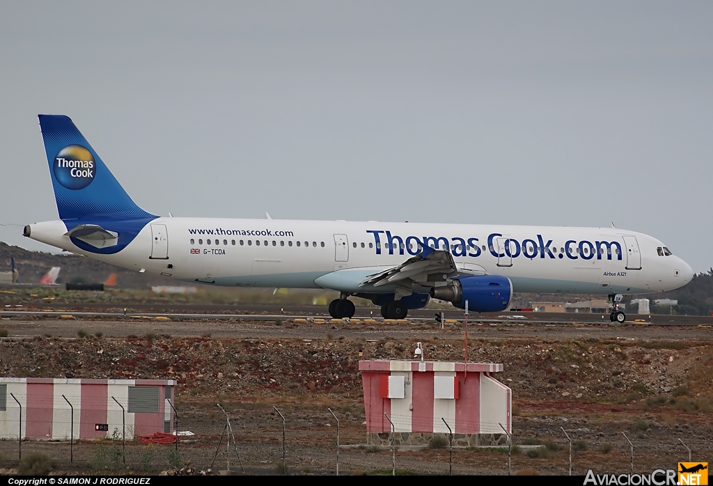 G-TCDA - Airbus A321-211 - Thomas Cook Airlines