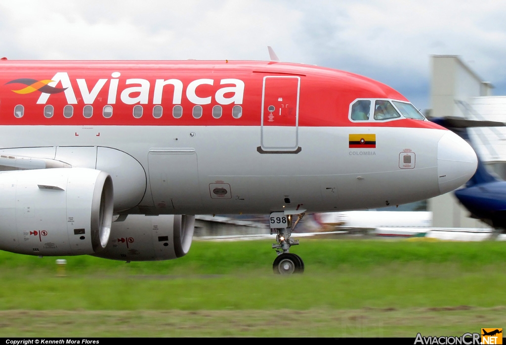 N598EL - Airbus A318-111 - Avianca