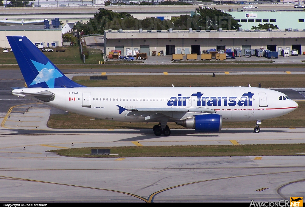 C-FDAT - Airbus A310-308 - Air Transat