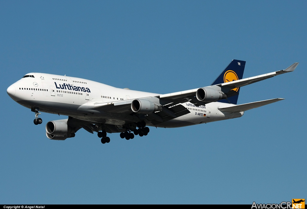 D-ABTE - Boeing 747-430M - Lufthansa