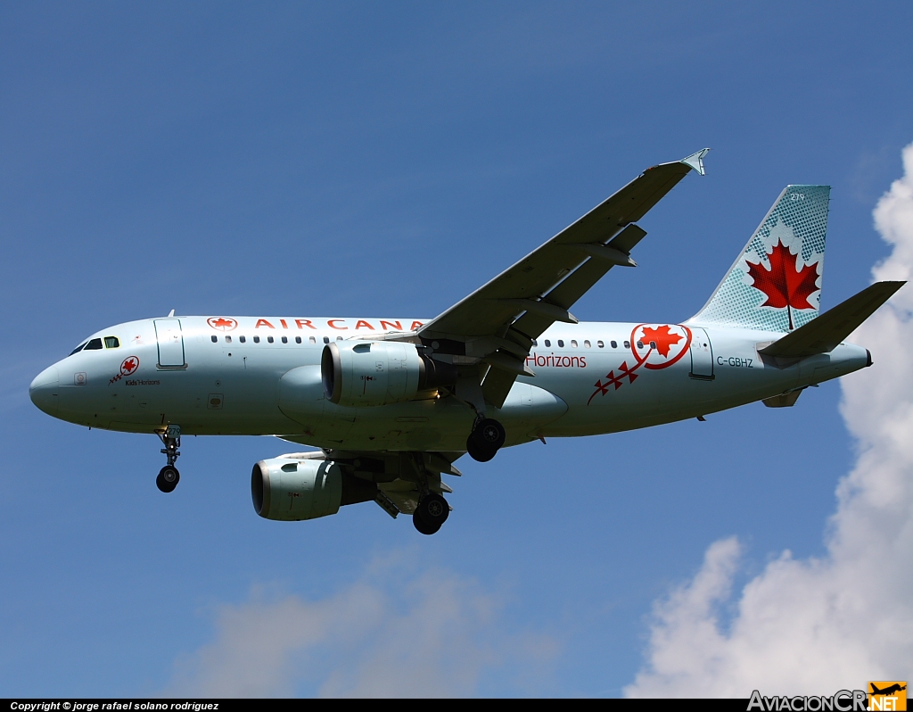 C-GBHZ - Airbus A319-114 - Air Canada