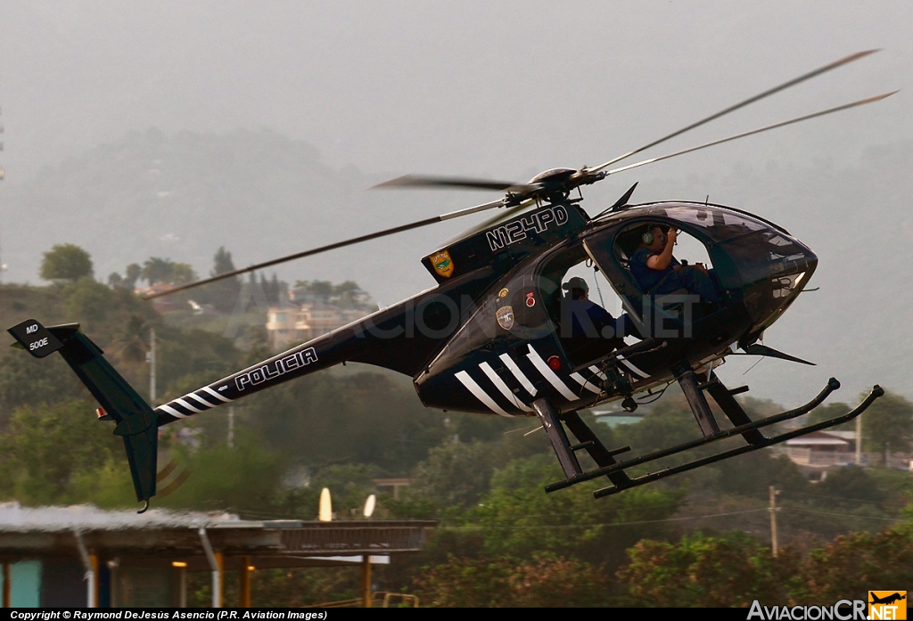 N124PD - McDonnell Douglas MD-500/530F/MG (369/H-6) - Policia de Puerto Rico