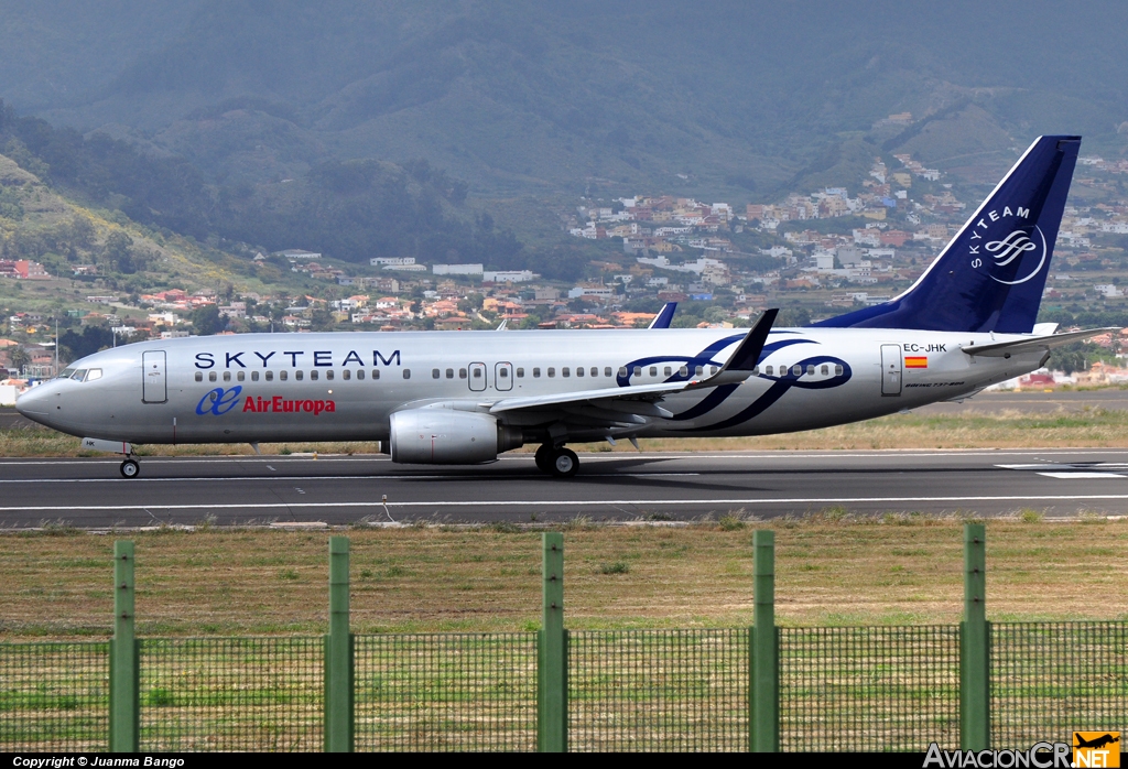 EC-JHK - Boeing 737-85P - Air Europa