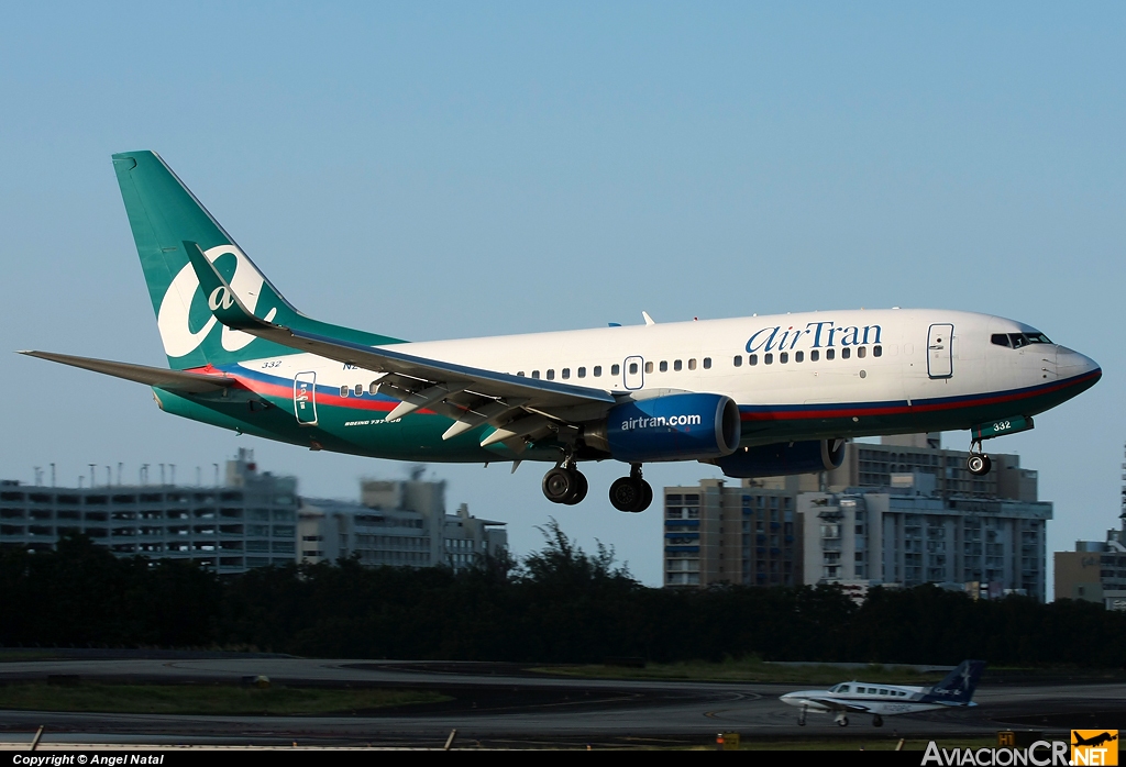N296AT - Boeing 737-7BD - Air Tran