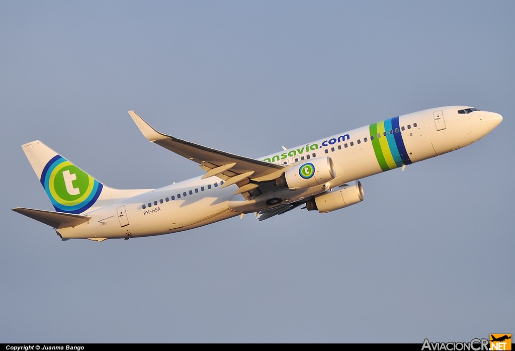 PH-HSA - Boeing 737-8K2 - Transavia Airlines