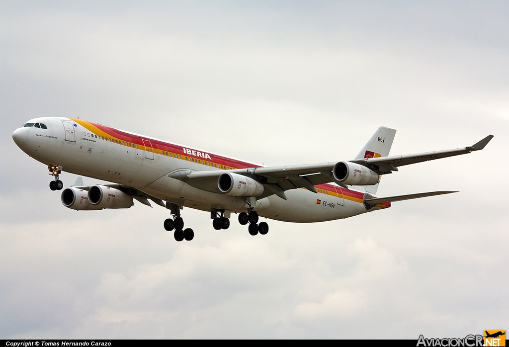 EC-HGV - Airbus A340-313X - Iberia