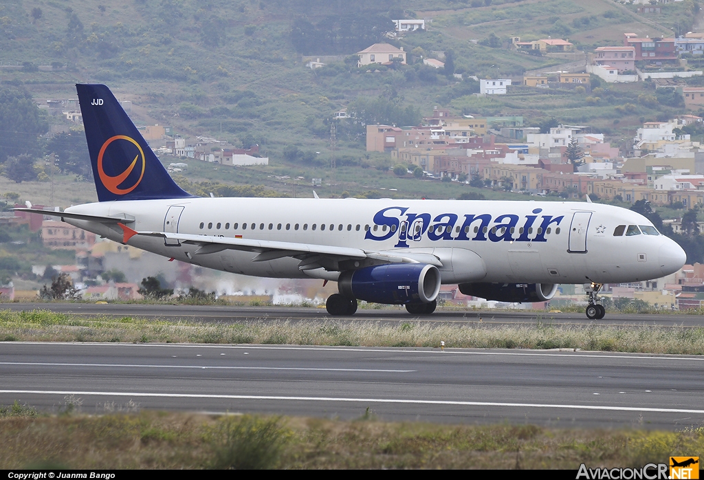 EC-JJD - Airbus A320-232 - Spanair