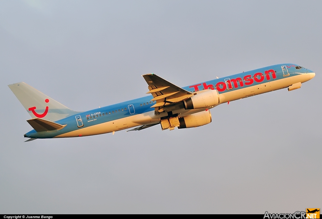 G-CPEP - Boeing 757-2Y0 - Thomson Airways