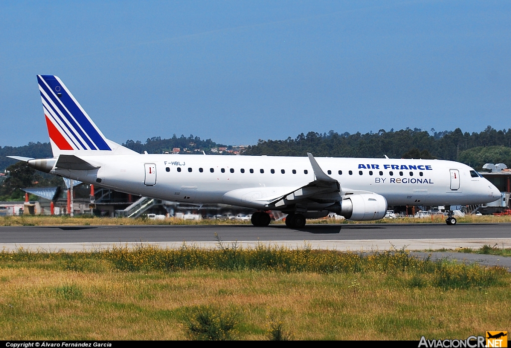 F-HBLJ - Embraer ERJ-190-100AR - Air France (Régional)