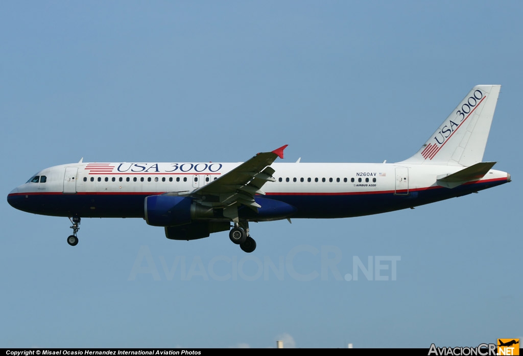 N260AV - Airbus A320-214 - USA 3000 Airlines